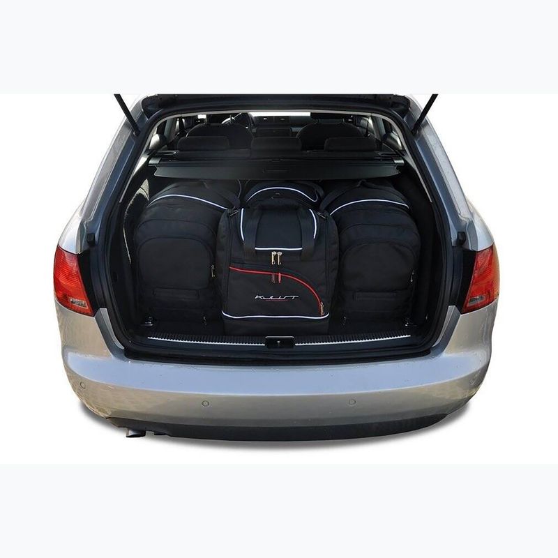 Sada tašek do zavazadlového prostoru auta  KJUST Audi A4 Avant 2004-2008 4 ks black 18