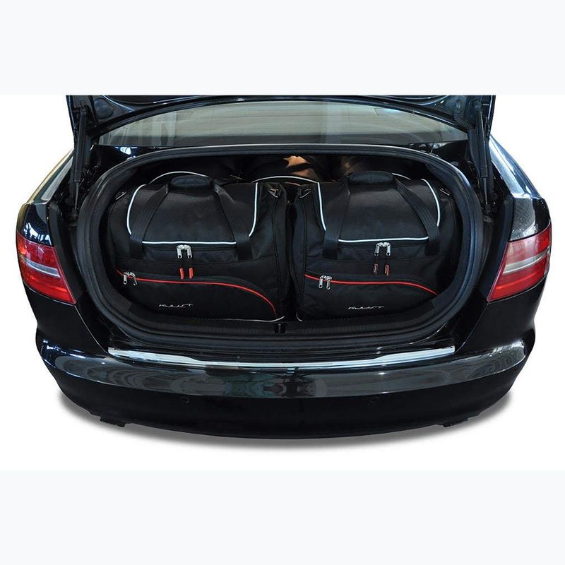 Sada tašek do zavazadlového prostoru auta  KJUST Audi A6 Limousine 2004-2011 5 ks black 18