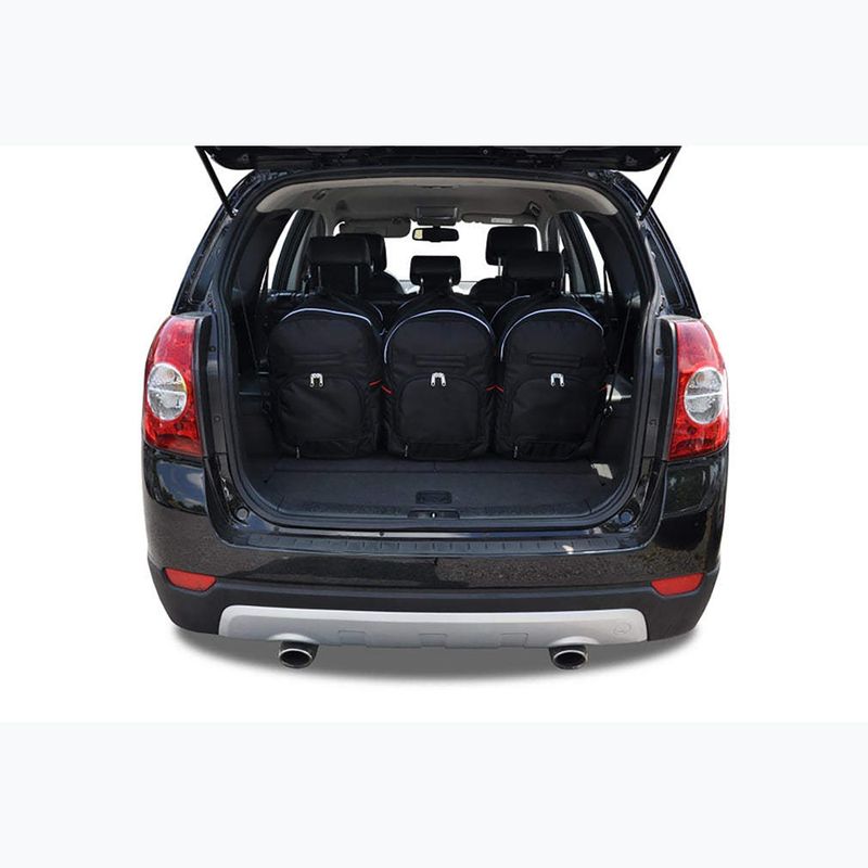 Sada tašek do zavazadlového prostoru KJUST Chevrolet Captiva 2006-2010 5 ks black 15