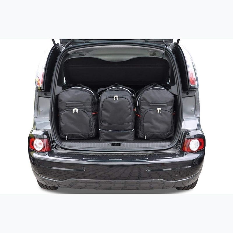 Sada tašek do zavazadlového prostoru KJUST Citroen C3 Picasso 2008-2017 3 ks black 13