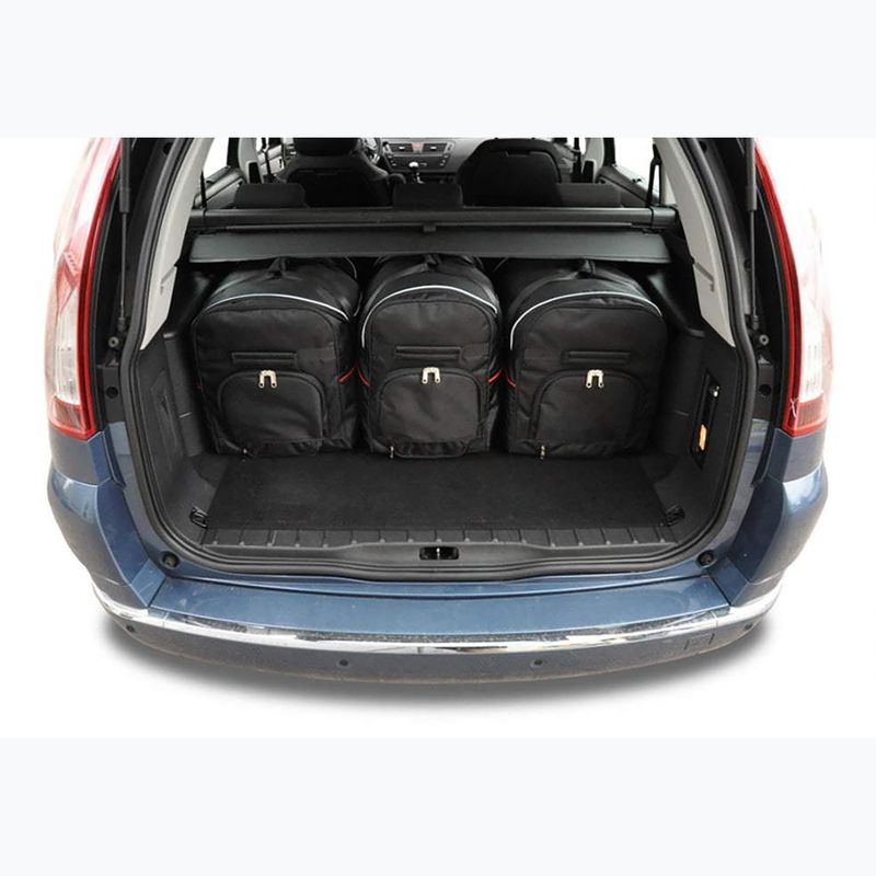 Sada tašek do zavazadlového prostoru KJUST Citroen C4 Grand Picasso 2006-2013 5 ks black 17