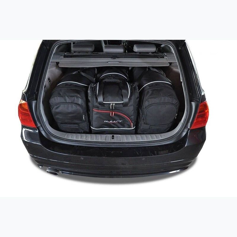 KJUST BMW 3 Touring sada tašek do kufru 2005-2013 4 ks černá 15