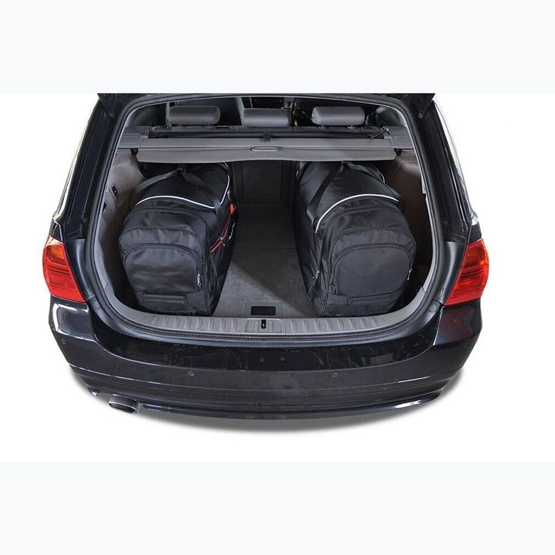 KJUST BMW 3 Touring sada tašek do kufru 2005-2013 4 ks černá 17