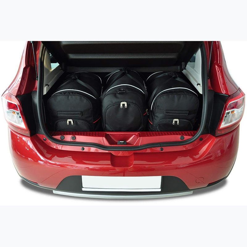Sada tašek do zavazadlového prostoru KJUST Dacia Sandero 2011-2020 3 ks black 14