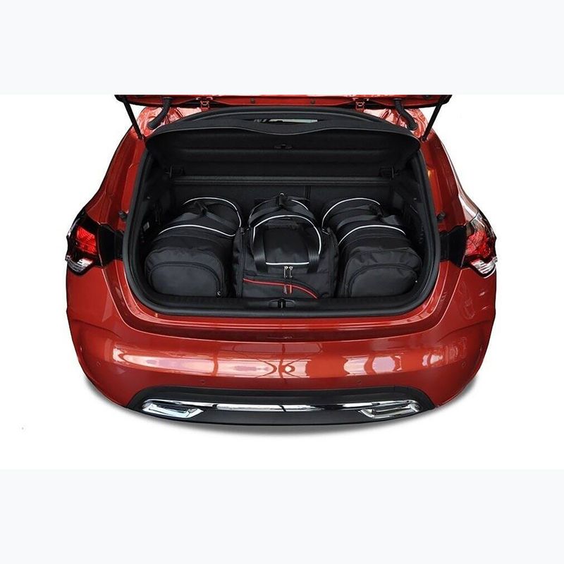 Sada tašek do zavazadlového prostoru KJUST Citroen DS4 2011-2015 4 ks black 14