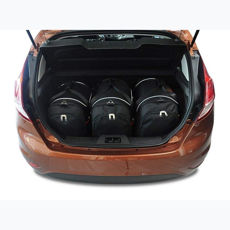 Sada tašek do zavazadlového prostoru KJUST Ford Fiesta 2012-2017 3 ks black 13