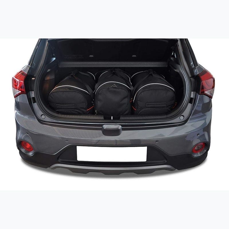 Sada tašek do zavazadlového prostoru KJUST Hyundai I20 2014-2020 3 ks black 10