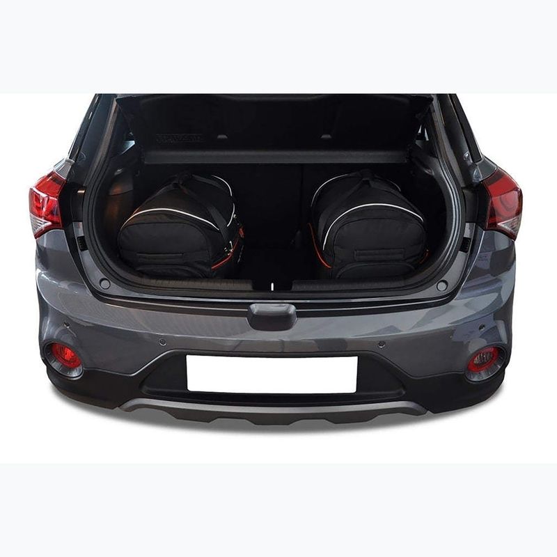 Sada tašek do zavazadlového prostoru KJUST Hyundai I20 2014-2020 3 ks black 11
