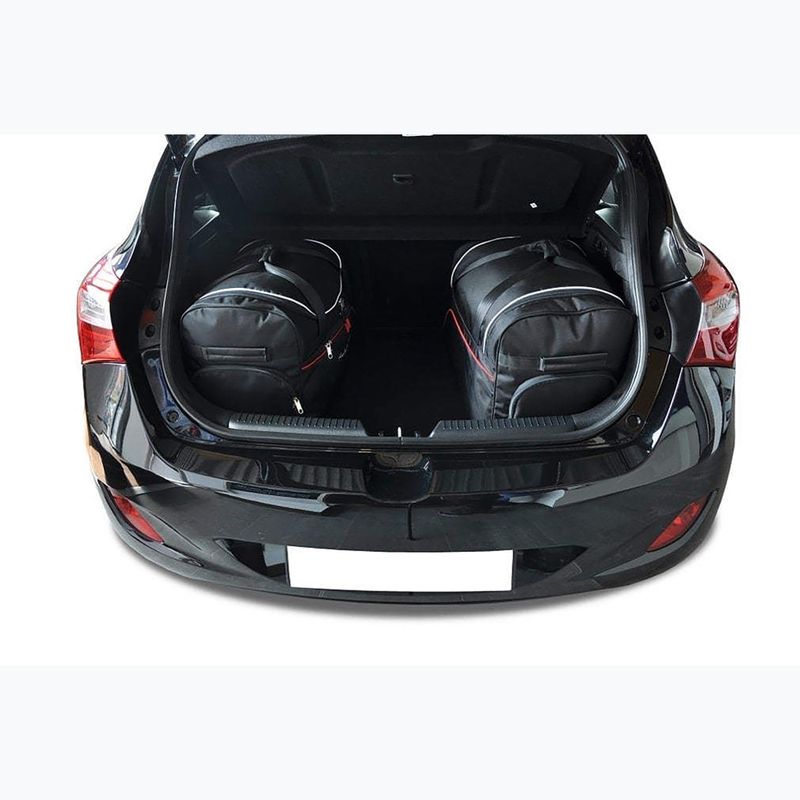 Sada tašek do zavazadlového prostoru KJUST Hyundai I30 Hatchback 2012-2016 4 ks black 13