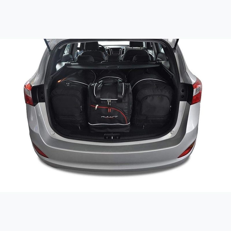 Sada tašek do zavazadlového prostoru KJUST Hyundai I30 Wagon 2012-2017 4 ks black 14