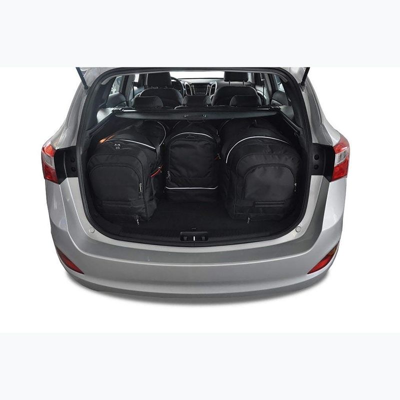 Sada tašek do zavazadlového prostoru KJUST Hyundai I30 Wagon 2012-2017 4 ks black 15