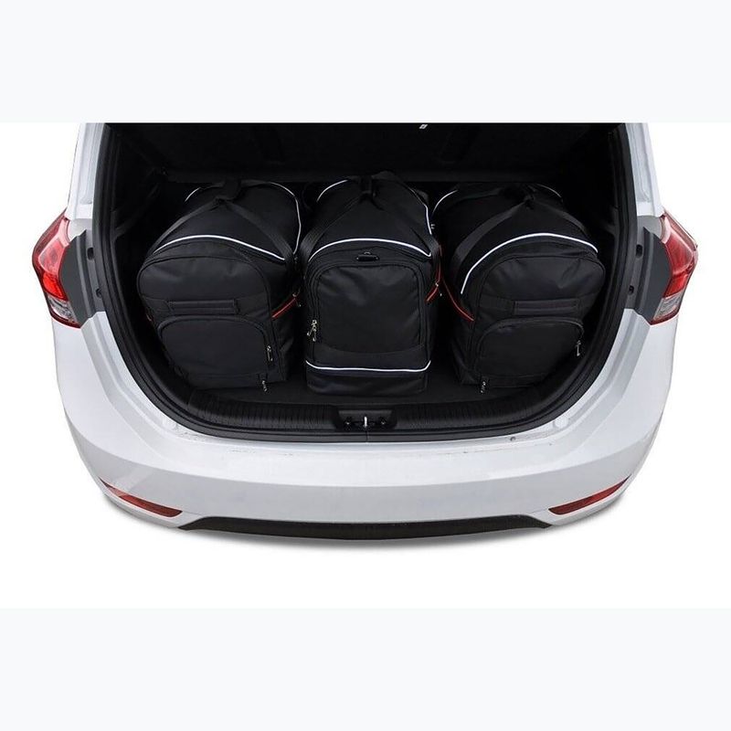 Sada tašek do zavazadlového prostoru KJUST Hyundai IX20 2010-2020 3 ks black 13