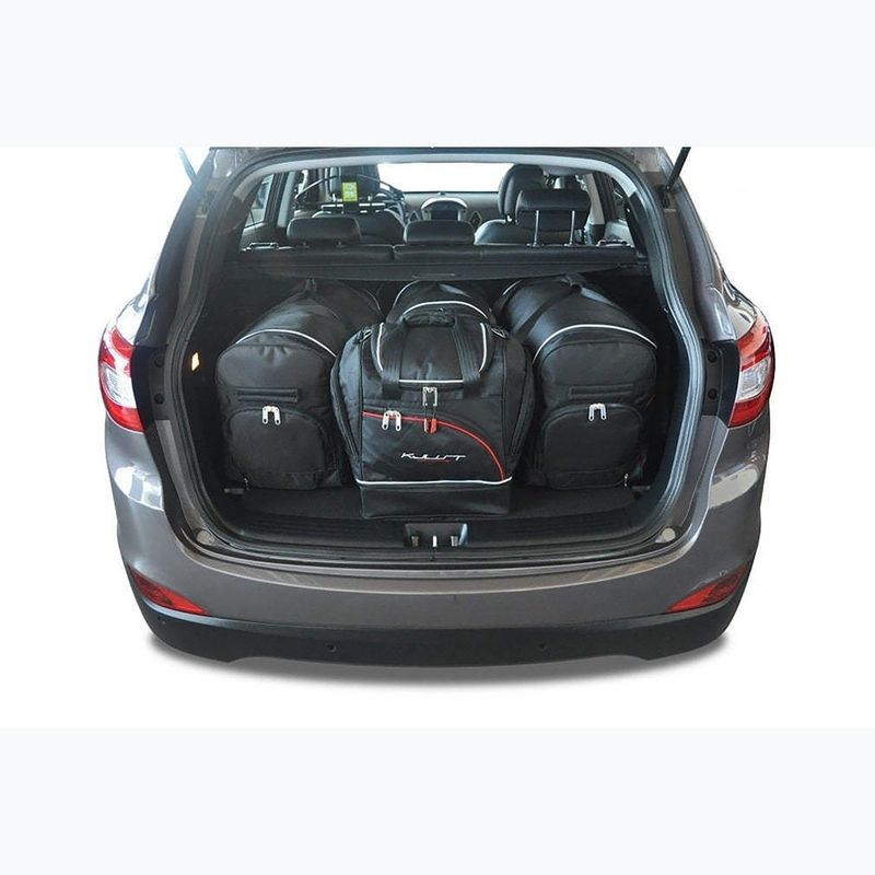 Sada tašek do zavazadlového prostoru KJUST Hyundai IX35 2010-2013 4 ks black 15