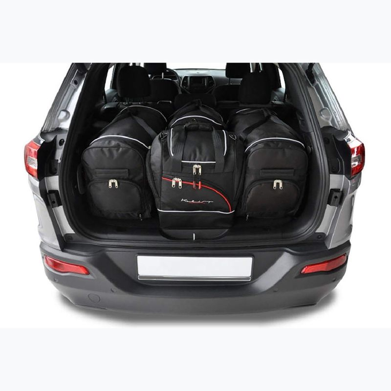 Sada tašek do zavazadlového prostoru KJUST Jeep Cherokee 2014-2020 4 ks black 14