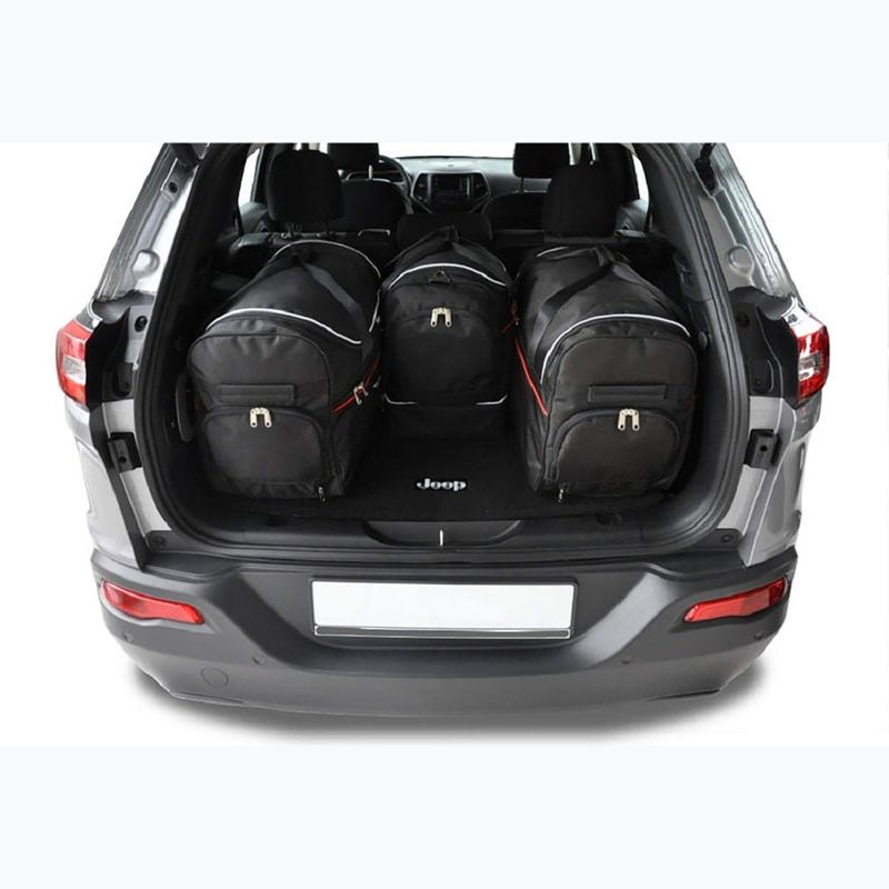Sada tašek do zavazadlového prostoru KJUST Jeep Cherokee 2014-2020 4 ks black 15