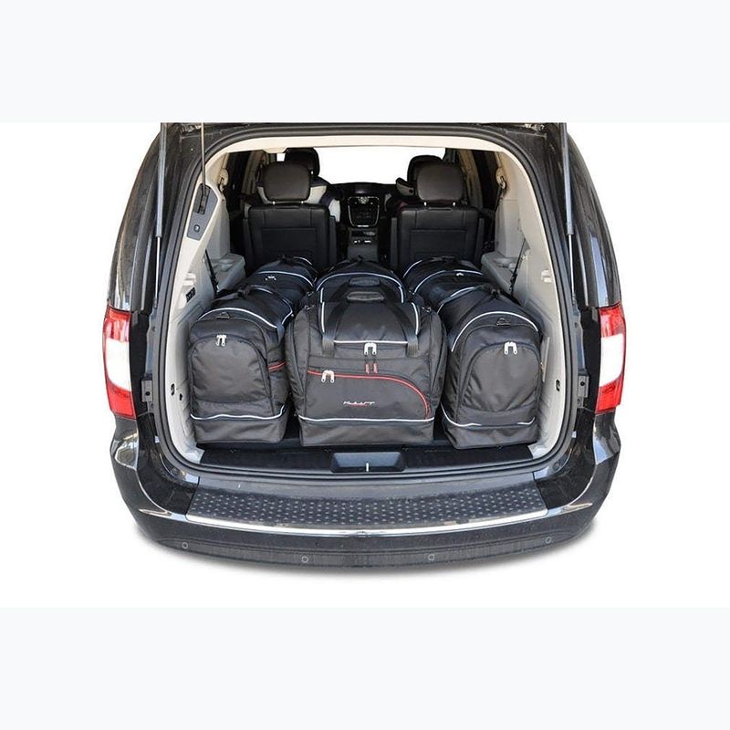 Sada tašek do zavazadlového prostoru KJUST Lancia Voyager 2011+ 7 ks black 10