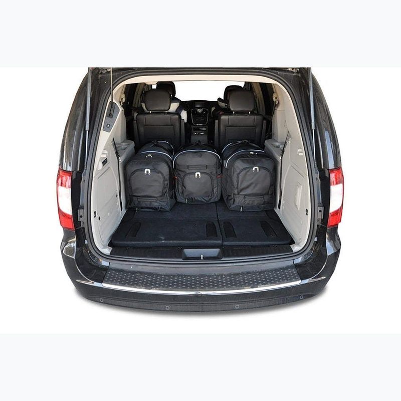 Sada tašek do zavazadlového prostoru KJUST Lancia Voyager 2011+ 7 ks black 11