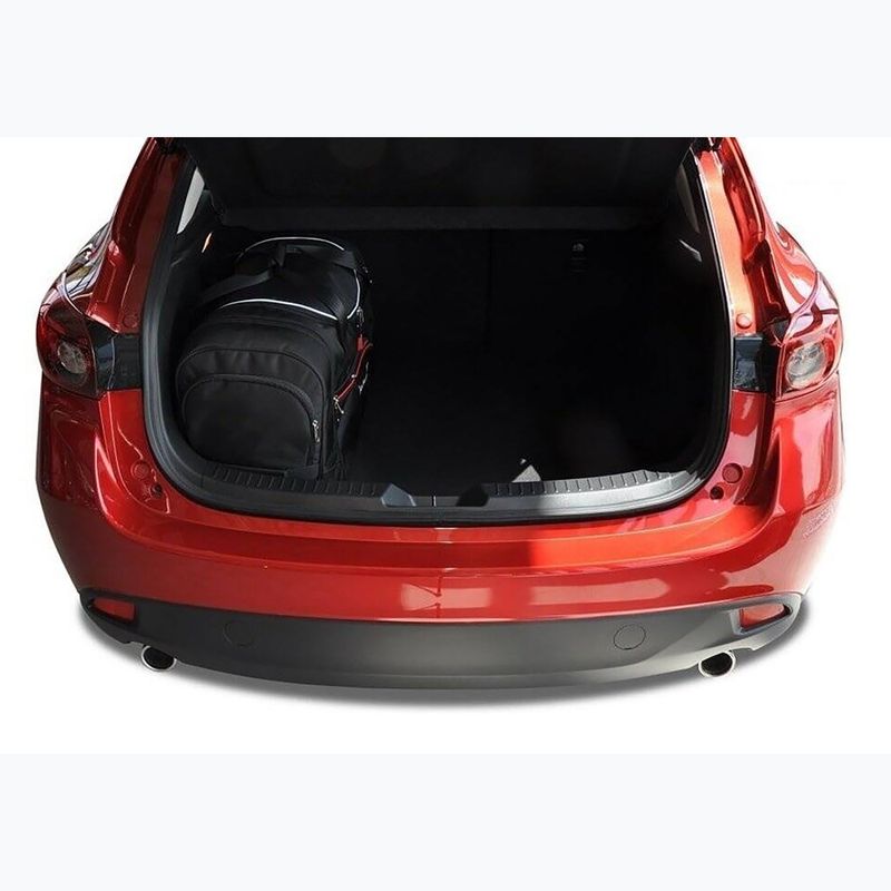 Sada tašek do zavazadlového prostoru KJUST Mazda 3 Hatchback 2013-2018 4 ks black 16