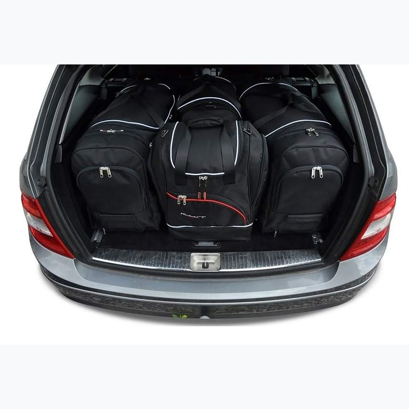 Sada tašek do zavazadlového prostoru KJUST Mercedes-Benz C Combi  2006-2014 4 ks black 12