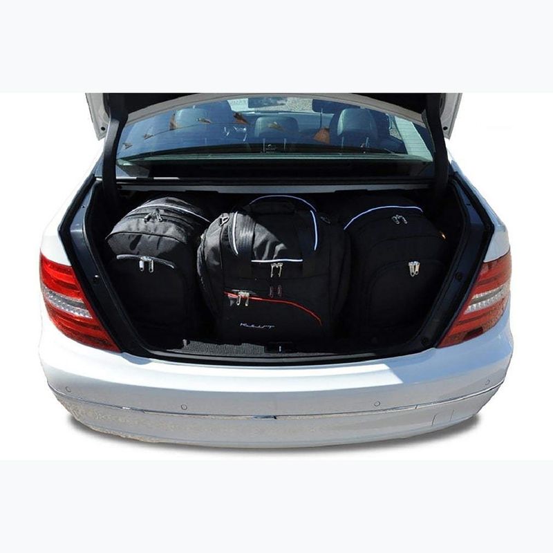 Sada tašek do zavazadlového prostoru KJUST Mercedes-Benz C Limousine 2006-2014 4 ks black 12