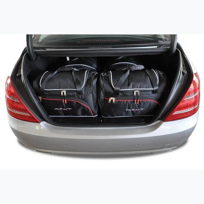 Sada tašek do zavazadlového prostoru KJUST Mercedes-Benz S 2005-2013 4 ks black 11