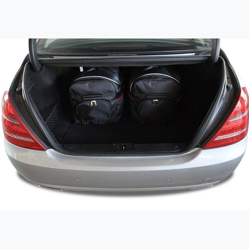 Sada tašek do zavazadlového prostoru KJUST Mercedes-Benz S 2005-2013 4 ks black 12