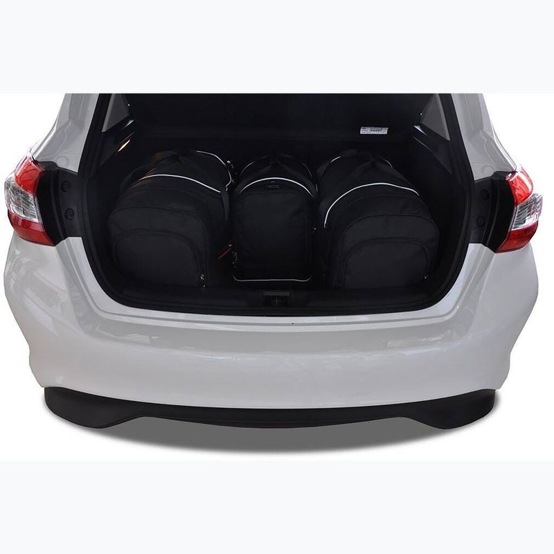 Sada tašek do zavazadlového prostoru KJUST Nissan Pulsar 2014-2018 4 ks black 14