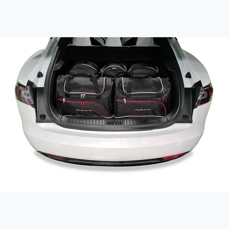Sada tašek do zavazadlového prostoru  KJUST Tesla Model S 2016-2020 7 ks black  16
