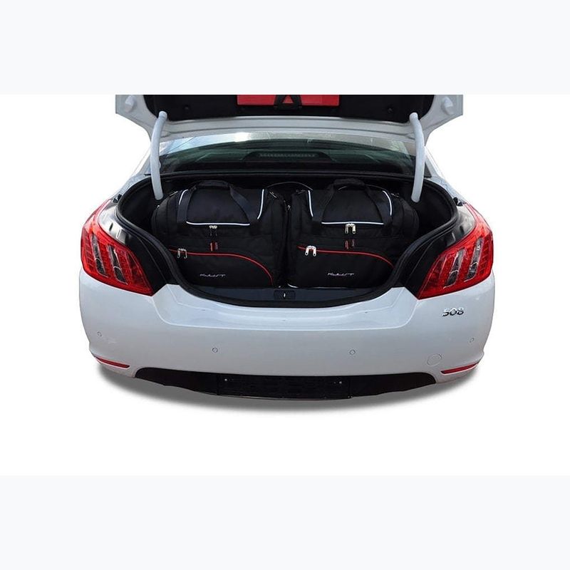 Sada tašek do zavazadlového prostoru  KJUST Peugeot 508 Limousine 2011-2014 5 ks black  12