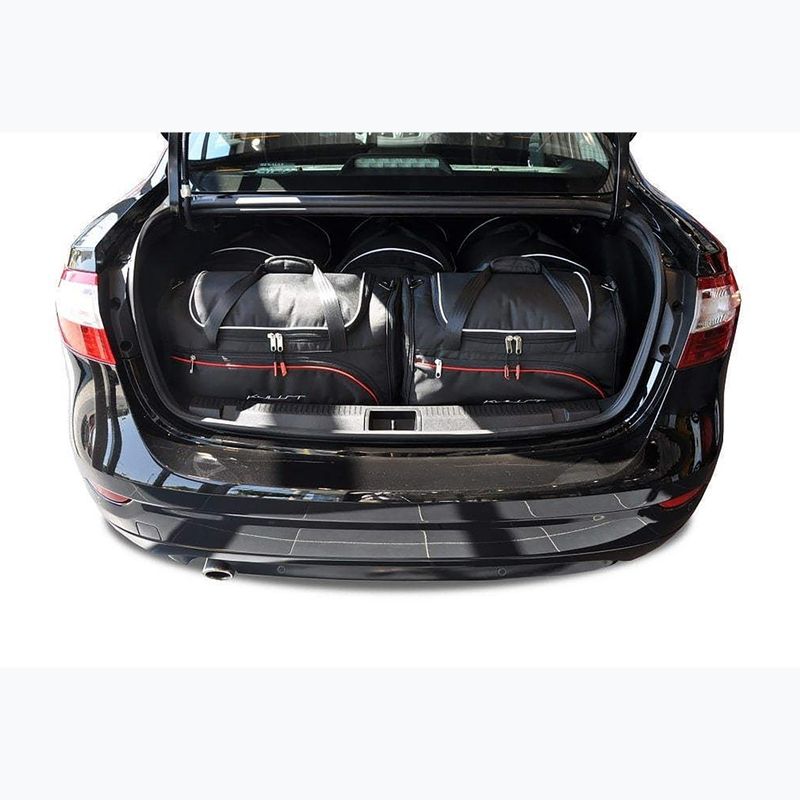 Sada tašek do zavazadlového prostoru  KJUST Renault Fluence Limousine 2009-2016 5 ks black  14