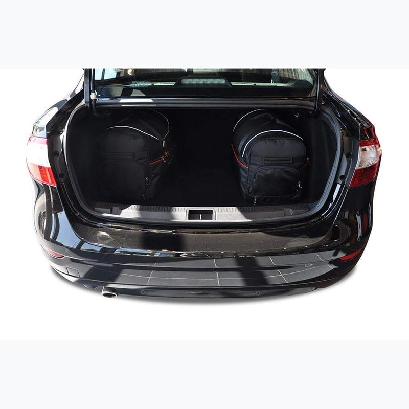 Sada tašek do zavazadlového prostoru  KJUST Renault Fluence Limousine 2009-2016 5 ks black  17