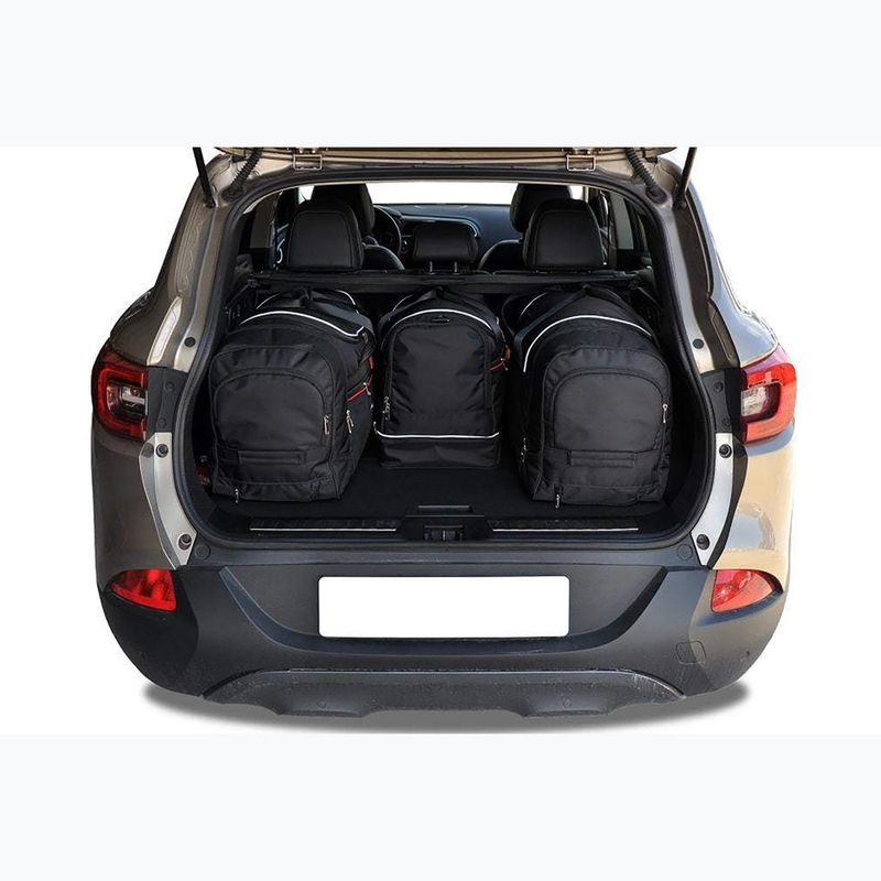 Sada tašek do zavazadlového prostoru  KJUST Renault Kadjar 2015-2022 4 ks black  14