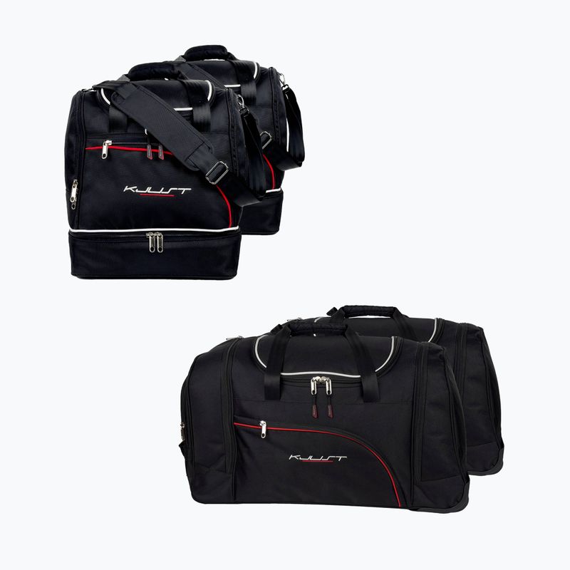 Sada tašek do zavazadlového prostoru  KJUST Renault Scenic 2003-2009 4 ks black 