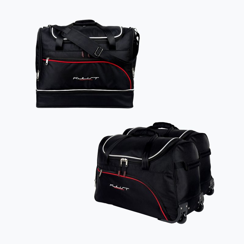 Sada tašek do zavazadlového prostoru KJUST Seat Leon Hatchback 2005-2012 3 ks black