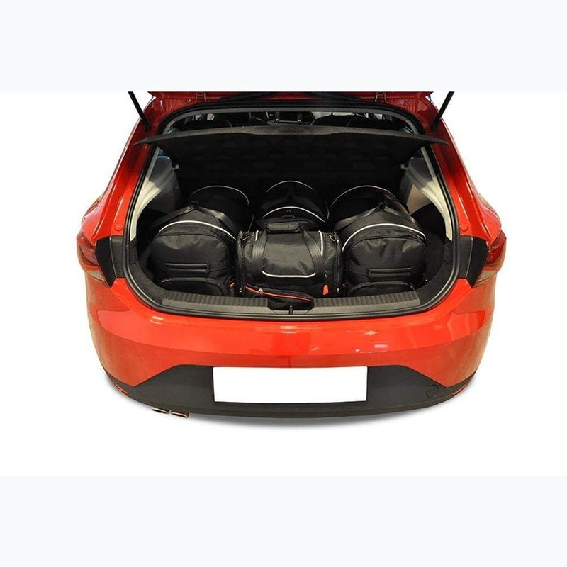 Sada tašek do zavazadlového prostoru  KJUST Seat Leon 2013-2020 4 ks black  11