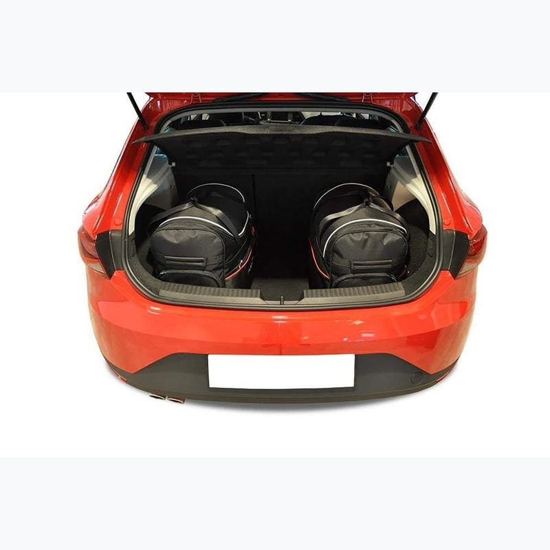 Sada tašek do zavazadlového prostoru  KJUST Seat Leon 2013-2020 4 ks black  13