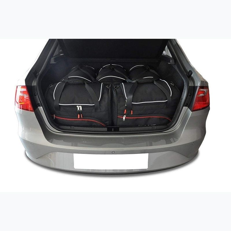 Sada tašek do zavazadlového prostoru  KJUST Seat Toledo 2012-2018 5 ks black  12