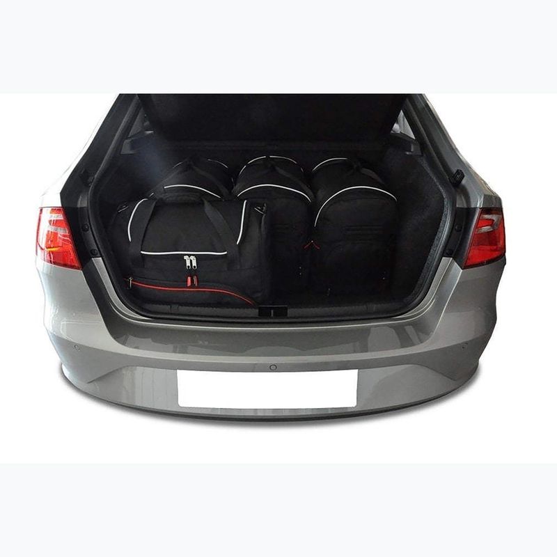 Sada tašek do zavazadlového prostoru  KJUST Seat Toledo 2012-2018 5 ks black  13