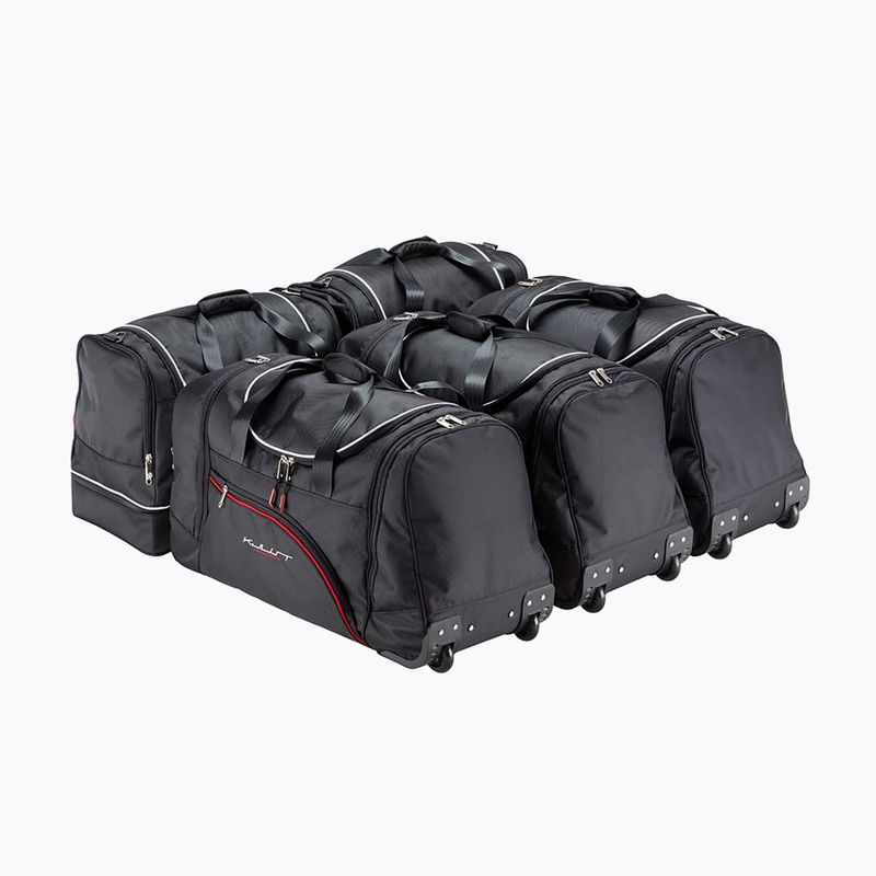 Sada tašek do zavazadlového prostoru  KJUST Skoda Octavia Hatchback 2004-2013 5 ks black  2