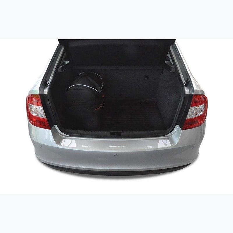 Sada tašek do zavazadlového prostoru  KJUST Skoda Rapid Liftback 2012-2019 5 ks black  16