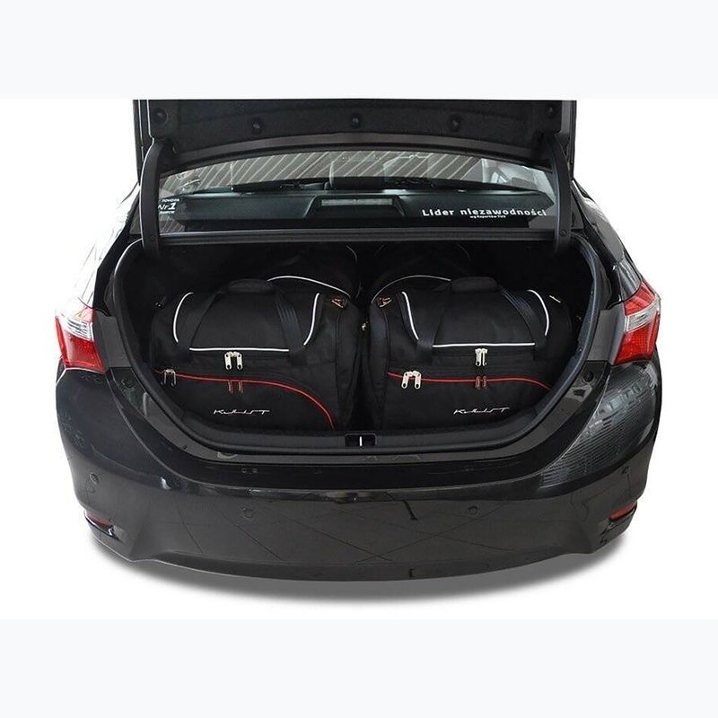 Sada tašek do zavazadlového prostoru  KJUST Toyota Corolla Limousine 2013-2018 4 ks black  13