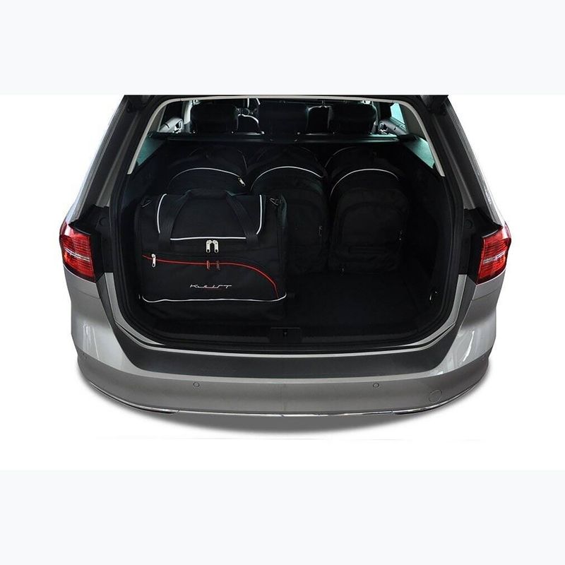Sada tašek do zavazadlového prostoru KJUST Volkswagen Passat Variant 2014-2023 5 ks black 12