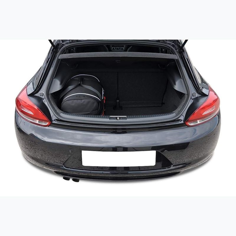 Sada tašek do zavazadlového prostoru KJUST Volkswagen Scirocco 2008-2017 4 ks black 20