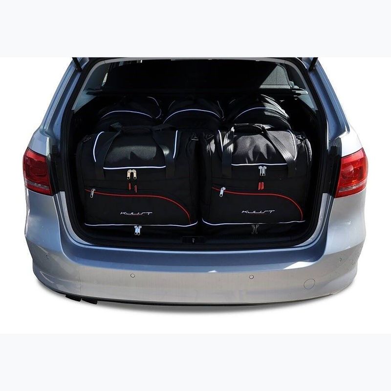 Sada tašek do zavazadlového prostoru KJUST Volkswagen Passat Variant 2010-2014 5 ks black 14
