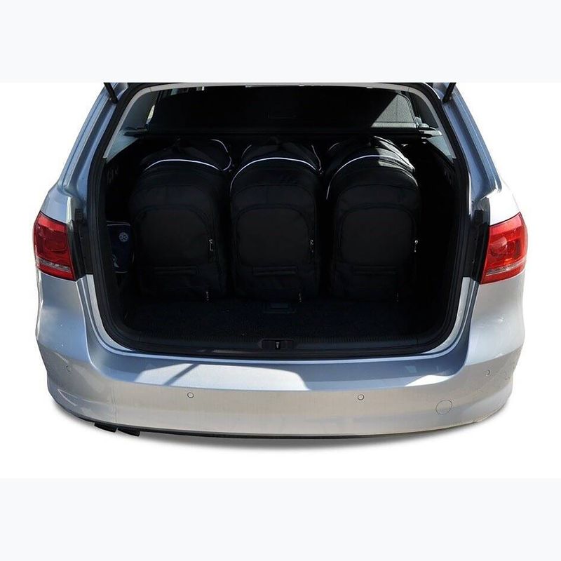 Sada tašek do zavazadlového prostoru KJUST Volkswagen Passat Variant 2010-2014 5 ks black 16