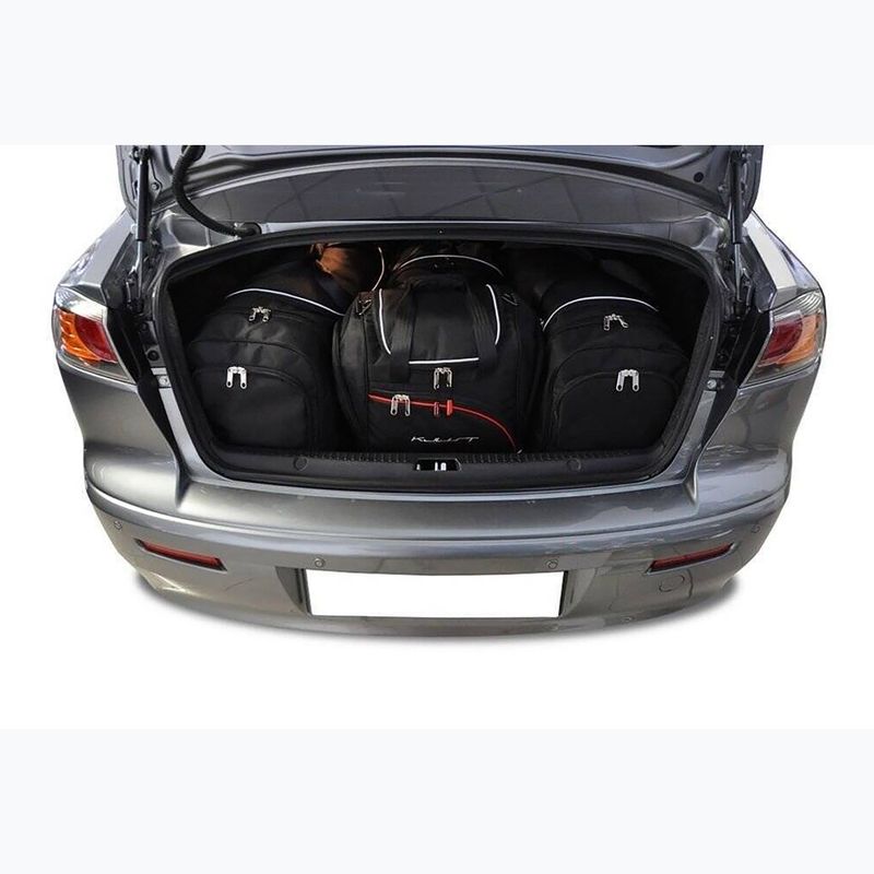Sada tašek do zavazadlového prostoru KJUST Mitsubishi Lancer Limousine  2007-2016 4 ks black 11