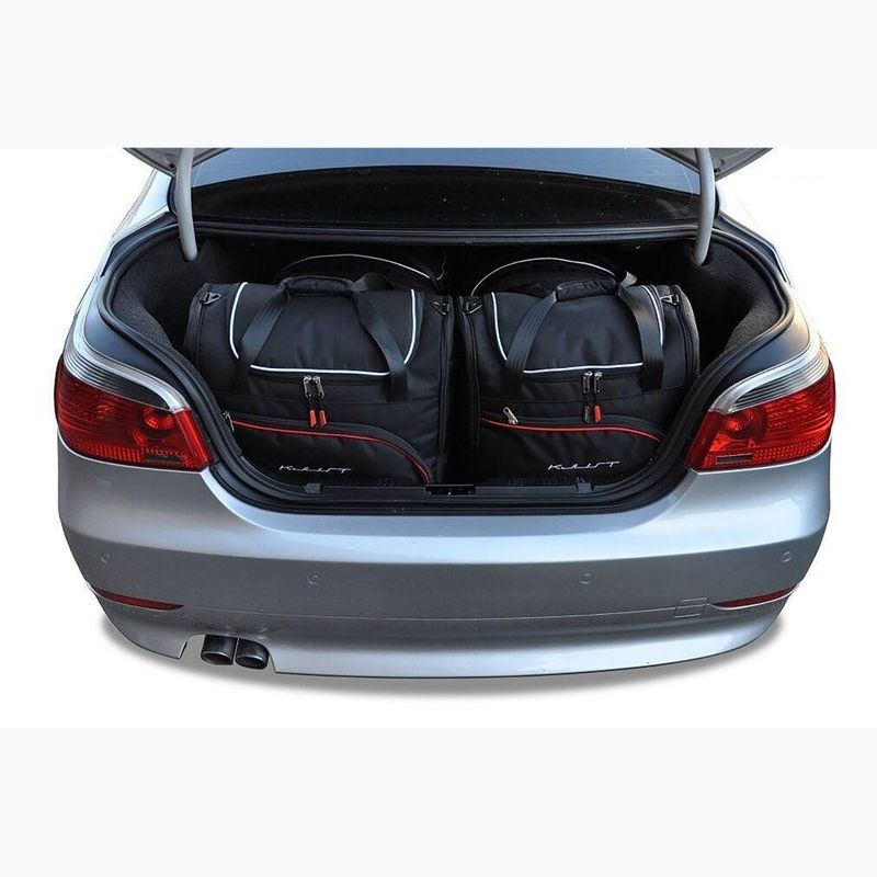 Sada tašek do zavazadlového prostoru KJUST BMW 5 Limousine 2003-2010 4 ks black 14