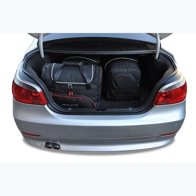 Sada tašek do zavazadlového prostoru KJUST BMW 5 Limousine 2003-2010 4 ks black 15