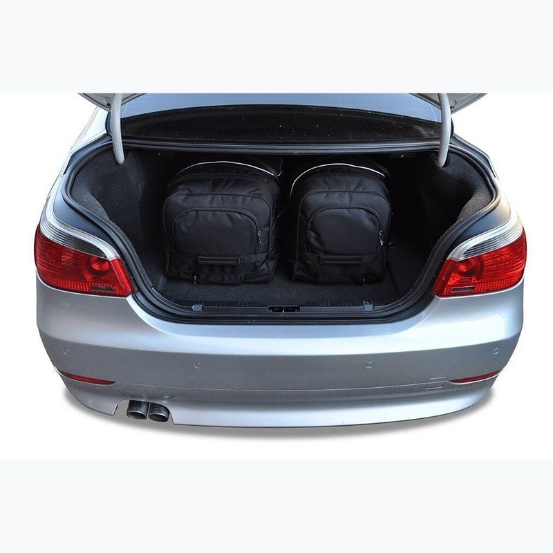 Sada tašek do zavazadlového prostoru KJUST BMW 5 Limousine 2003-2010 4 ks black 16