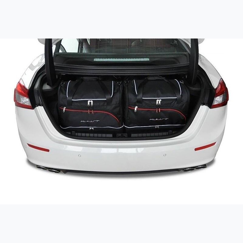 Sada tašek do zavazadlového prostoru KJUST Maserati Ghibli 2013+ 4 ks black 14